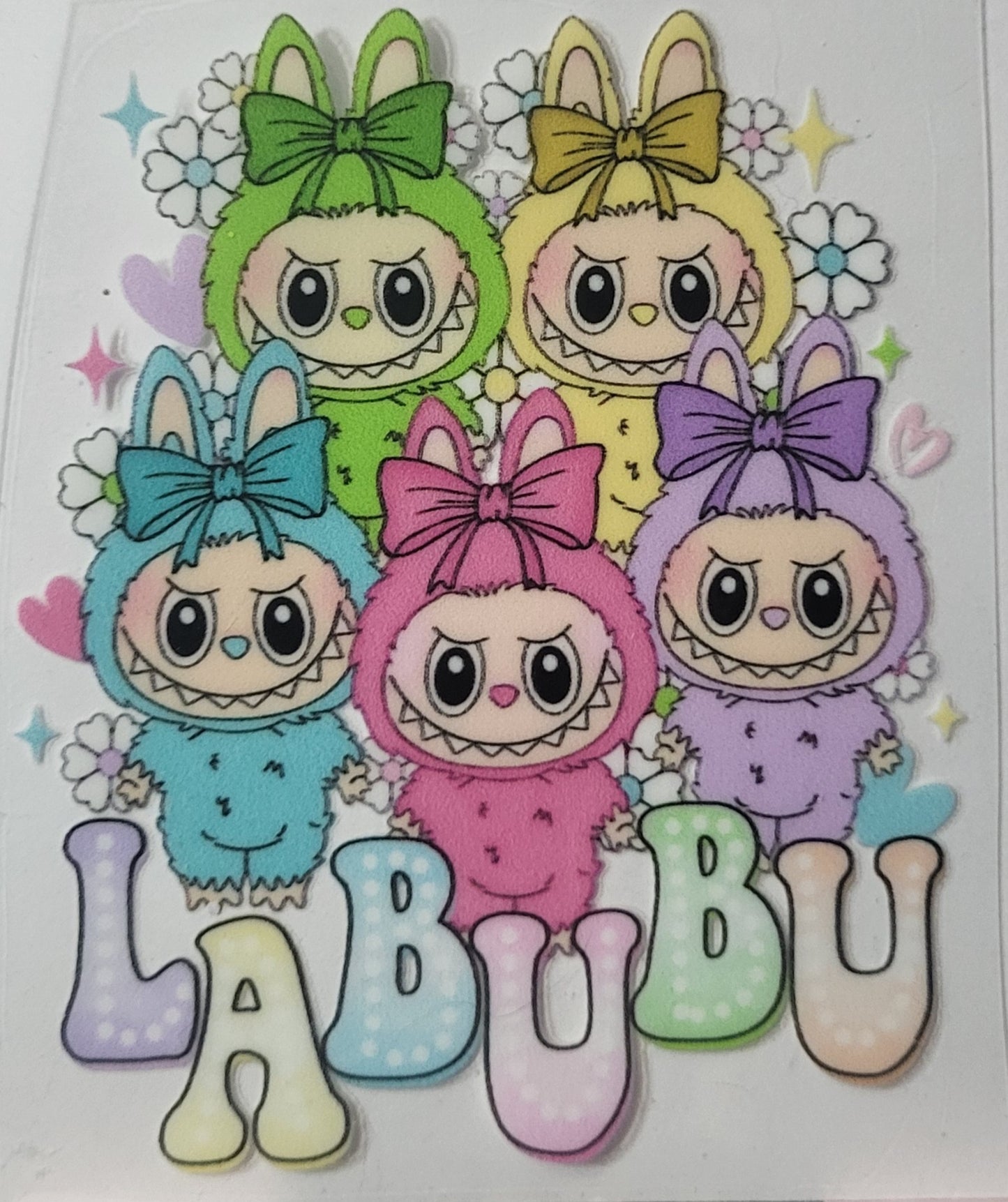 Labubu decal small