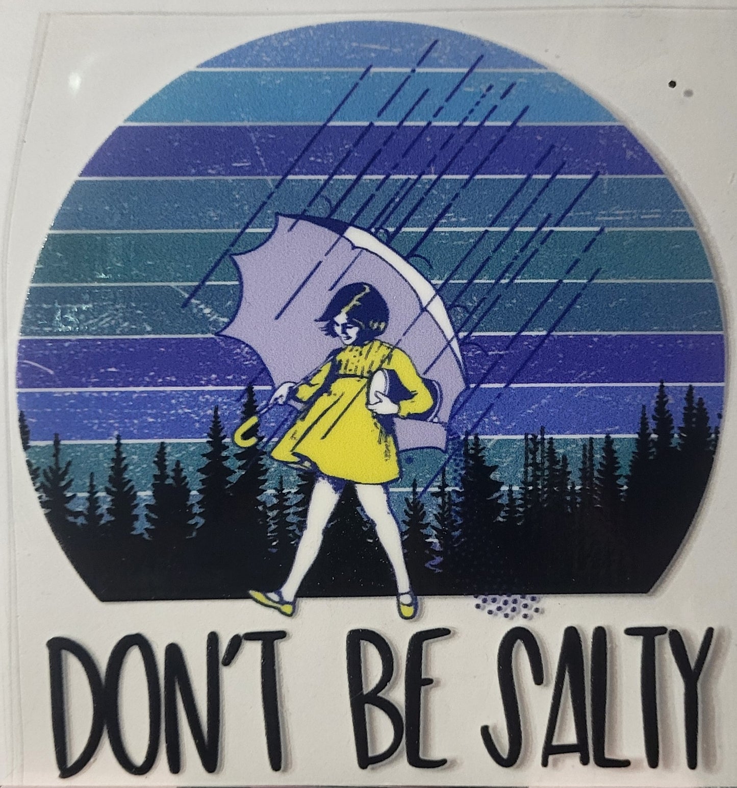 Don't Be Salty decal small