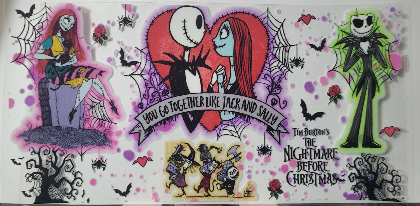 Jack Skelton Halloween decal large