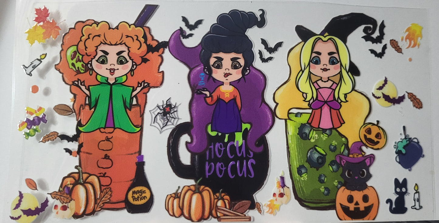 Hocus Pocus Sisters decal large