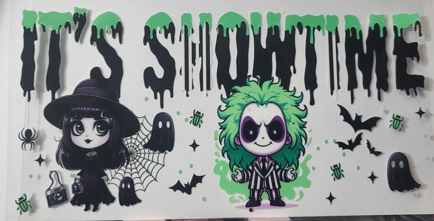 Beetlejuice-It's Showtime decal large