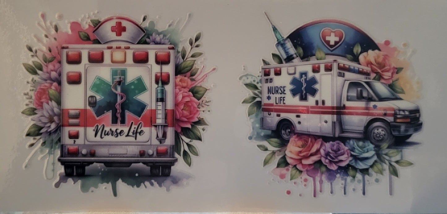 Nursing decal large #1