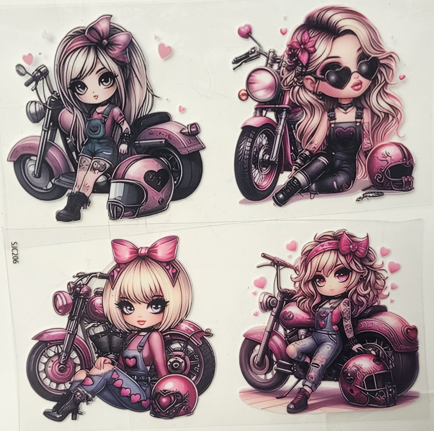 Little Biker Girl #3