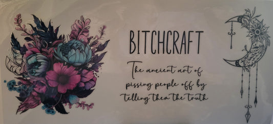 Bitchcraft Decal