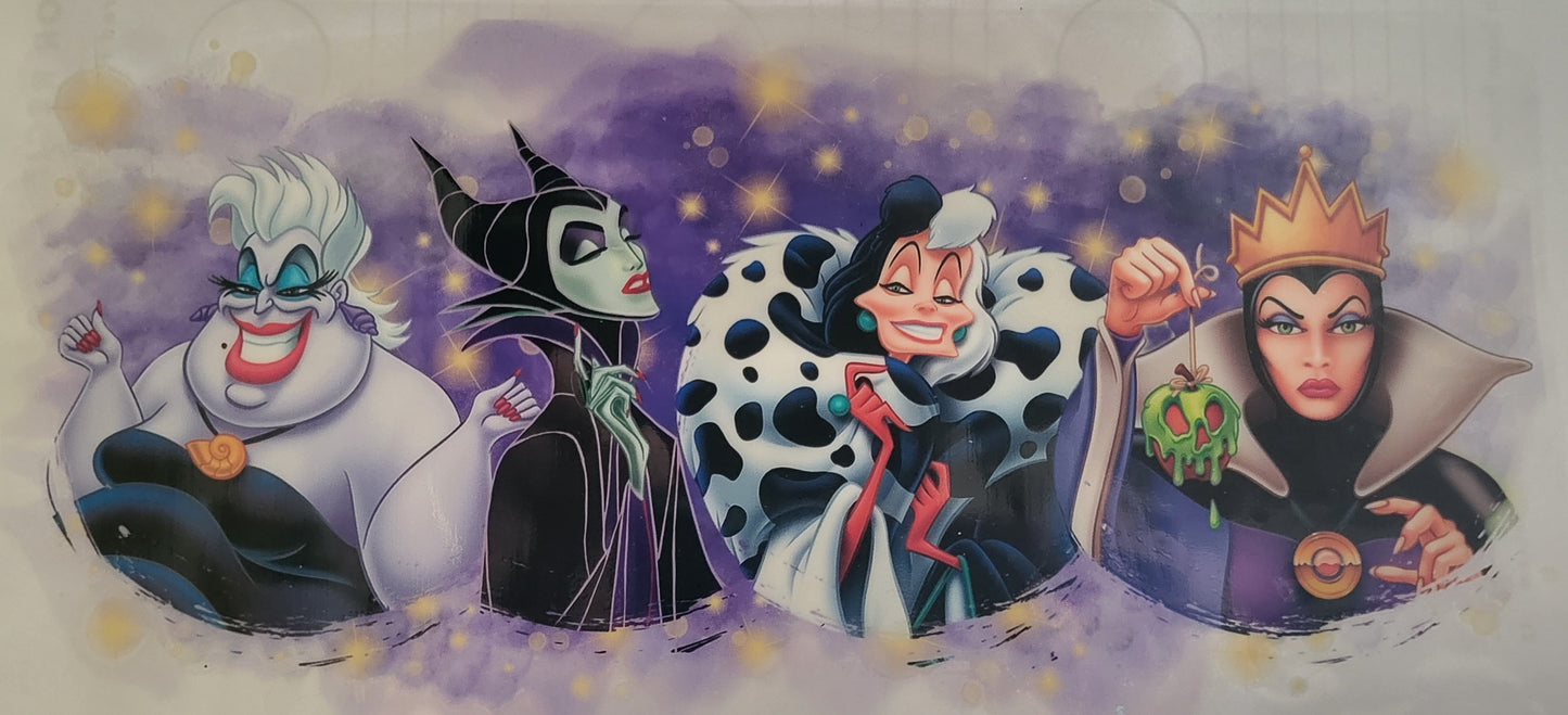 Lady villains decal large