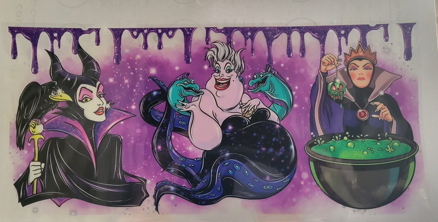 Lady villains with Cauldron decal large