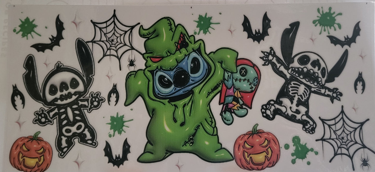 Stitch Halloween Costume 1 decal large