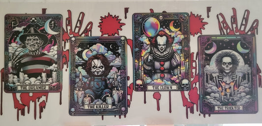 The bad guys of Halloween 2 decal large