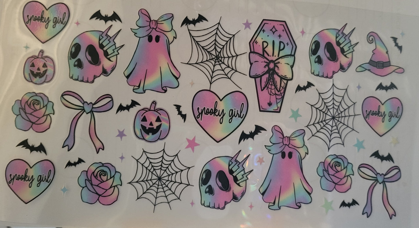 Halloween decal large #1