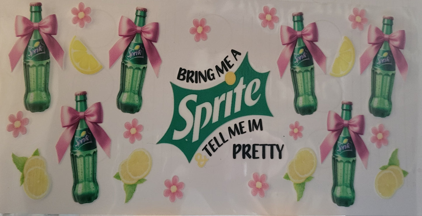 Sprite Bottles decal large