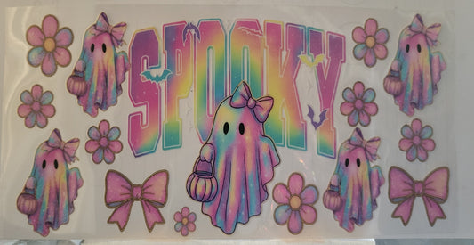 Halloween decal large #8