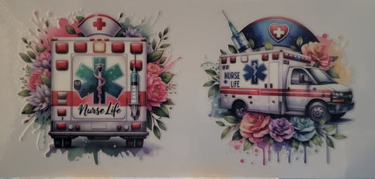 Nursing decal large #1