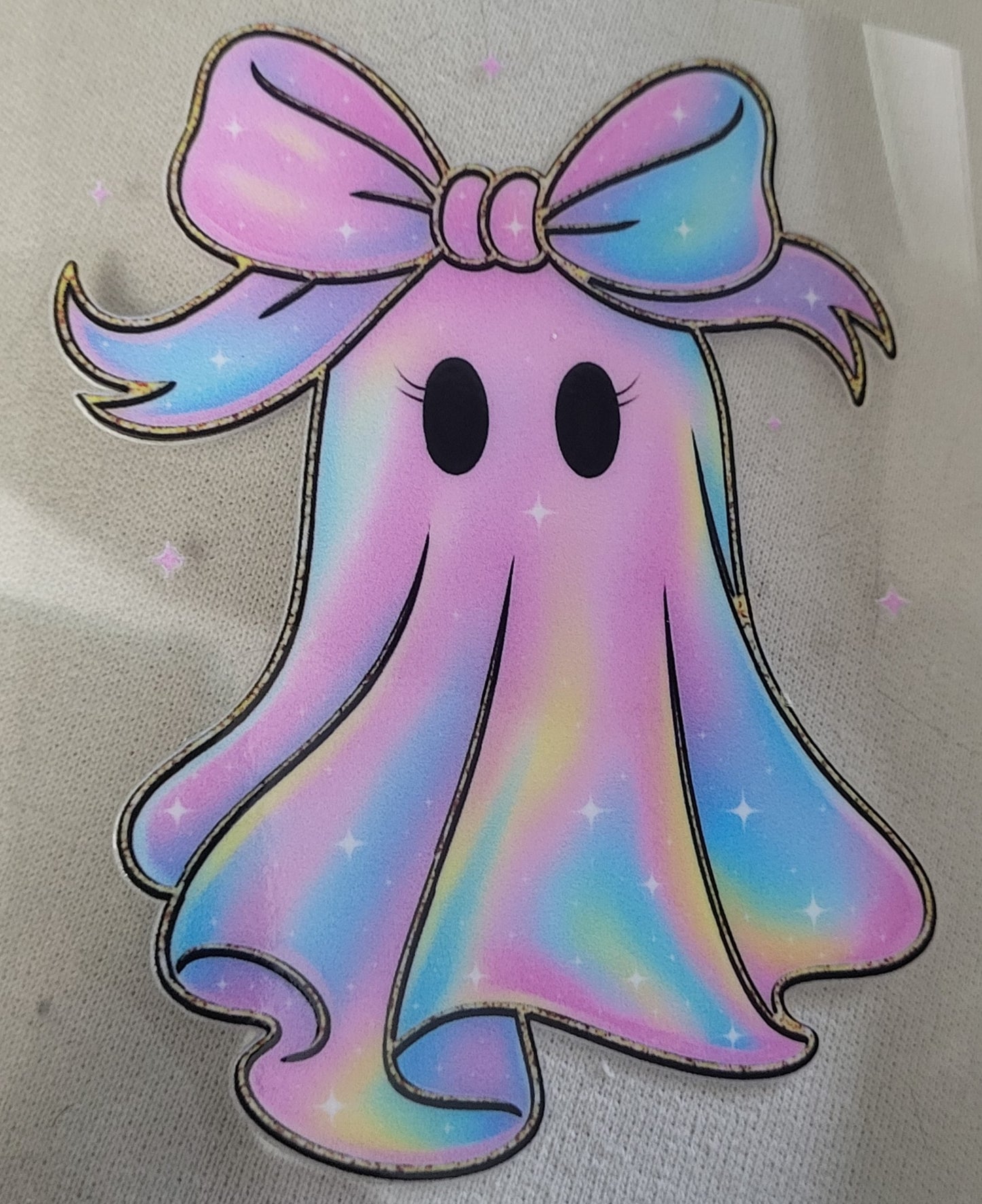 Pastel Ghost decal small